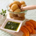 Livefit Rezept: Kartoffeln-mit-Koriandersoße