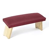 Lotuscrafts Meditationsbank Klappbar Dharma mit Gepolsterter Sitzfläche - Made in Europe - Yoga Hocker aus Holz - Kniesitz Meditationsbank für eine Tiefe Meditation