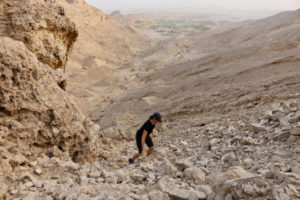 Wandern Jebel Hafeet, Al Ain, VAE